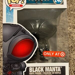 Funko Heroes Black and Red Figure